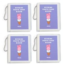 recoz Foca Hard Collect Book 4p, 36張, 半透明
