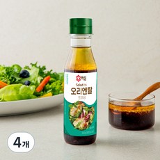 백설 오리엔탈 드레싱, 260g, 4개