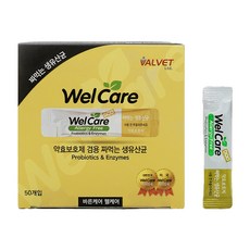 웰케어 강아지 유산균 영양제, 110g, 장건강/유산균, 1개
