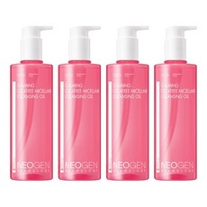 Neogen 鎮靜 Cikatri 膠束卸妝油, 300ml, 4個