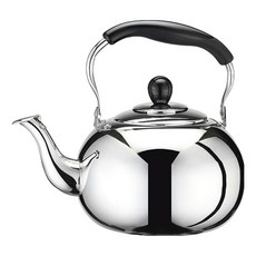 MiyAco 米雅可 304不銹鋼圓形琴音茶壺, MY-E222000, 2L, 1個