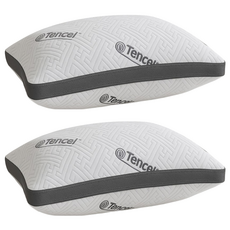 Semeur De Bed 紳娜多家居 頂級天絲獨立筒枕, 2個, 白色