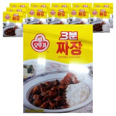 OTTOGI 不倒翁 3分鐘即食韓式炸醬調理包, 12盒, 200g