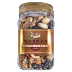 品鮮生活 綜合堅果 大顆黑豆五寶, 400g, 1罐