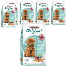 UNCLE PAUL 保羅叔叔 室內成犬用 低敏飼料, 糙米 + 魚肉, 2kg, 6袋