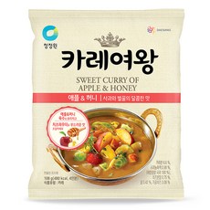 카레여왕 애플 & 허니, 108g, 1개