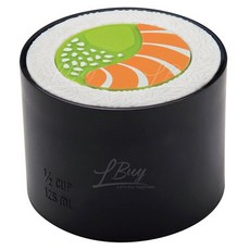 OTOTO Makicups 量杯 7 x 7 x 5cm, 海苔壽司, 125ml, 1個