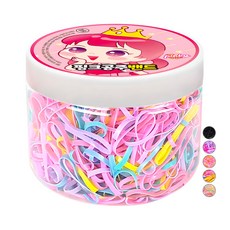 Pinky 兒童髮圈 罐裝