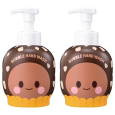 Shower mate 吐司先生髮廊聯名泡沫洗手液 巧克力香, 2個, 500ml