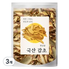햇살팜 국내산 감초, 200g, 3개