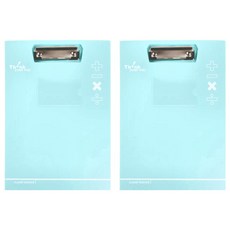 DaTaBanK 三田文具 A4 加減乘除丹麥夾 32.5*23.5*1.5 cm, 藍色, 1組