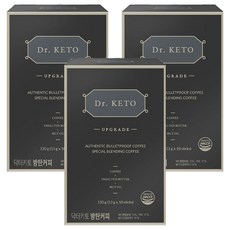 Dr.KETO 防彈咖啡隨身包, 13g, 10條, 3盒
