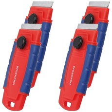 WORKPRO 瓷磚和玻璃刮刀 WP219003, 4個