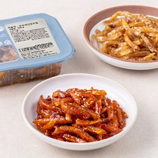 도들샘 쥐포채 조림 0.15kg + 쥐포채 간장조림 0.15kg, 300g, 1세트