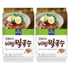 면사랑 강원도식 비빔 막국수 2인분, 643g, 2개