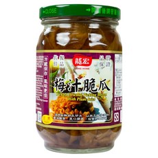 龍宏 梅汁脆瓜, 410g, 1罐