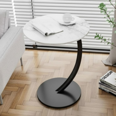 The New Commerce 北歐圓形客廳邊桌, 白色