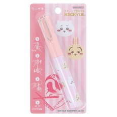 sun-star STICKYLE 攜帶型剪刀, 吉伊卡哇粉, 1個