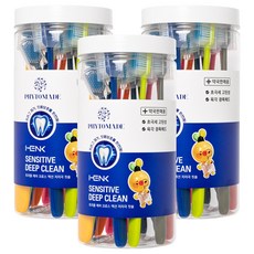 HENK 3重護理溫和深層清潔牙刷, 16入, 3組