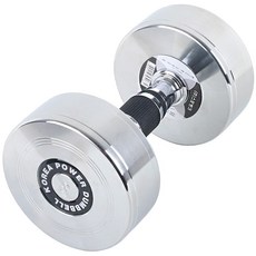 Spobank 高密度鍍鉻啞鈴, 8kg, 1個