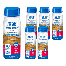 Supportan 倍速 癌症專用配方 卡布奇諾口味, 200ml, 6瓶