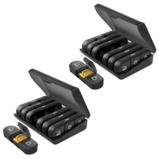 攜帶式星期藥盒 黑色, 2個