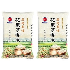 三好米 花東芋香米, 1.8kg, 2袋, CNS二等