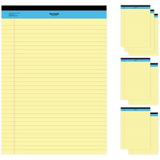 Tamsaa A4便條紙, 淺黃色, 8個, 60入