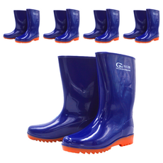 GUARDMAN 女性用工作現場橡膠靴 海軍藍, 深藍色, 240mm, 5個