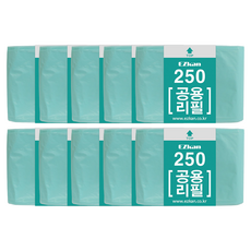 Easy Can 普通可再填充塑料袋 250 14L/16L/20L 10p, 21L, 10捲