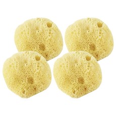 美膚嬰兒沐浴海綿大號, 單色, 4個