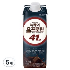 뉴케어 올프로틴 41g 초코맛, 350ml, 5개