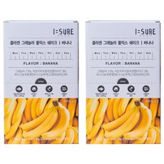 아이슈어 프로틴 그래놀라 풀믹스 쉐이크 바나나맛 7p, 280g, 2개