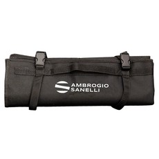 AMBROGIO SANELLI 山里尼 SUPRA 廚刀收納套捲 6把刀 黑色 60x60cm, 1個