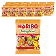 하리보 프루티부시 젤리, 100g, 24개
