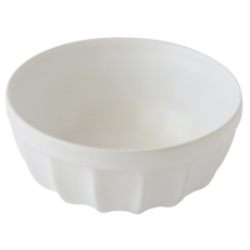 HOLA 和樂家居 彩夏手感陶瓷麵碗 18 x 18 x 8.3cm 0.5kg, 白色, 1個