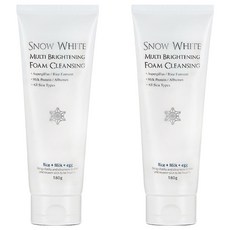 Beauty Recipe 白雪公主多效亮白泡沫洗面乳 180g, 2條