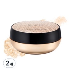 이자녹스 커버 수프림 리치 에센스 세팅 파우더 30g, 21호 라이트 베이지, 2개