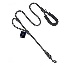 딩동펫 반려동물 안전고리 간편 리드줄, 블랙, 1개