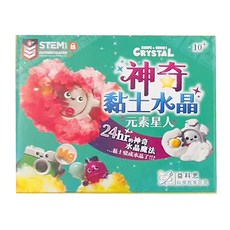 Eagle's Lab 益科思 神奇黏土水晶 元素星人, 10歲以上適用, 1盒