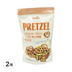 SAMJIN 三進 迷你蝴蝶脆餅 切達起司口味, 2包, 800g