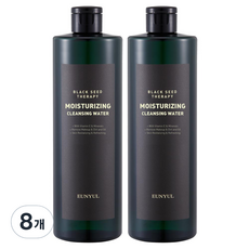 Eunyul 黑籽療法保濕卸妝水, 500ml, 8個