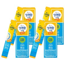 큐원 상쾌환 스틱 망고맛 3p, 54g, 4개