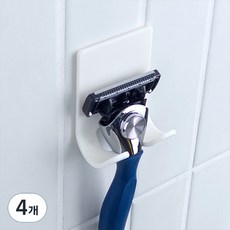 Lifestyler KR 懸浮刮鬍刀架, 4個, 白色