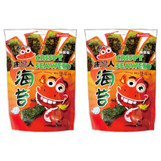 Nnutrinini 脆妮妮 苔灣人海苔 椒鹽風味, 42g, 2包