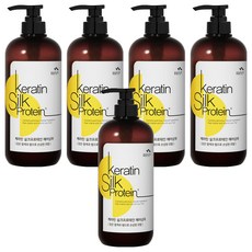꽃을든남자 케라틴 실크프로테인 헤어샴푸, 700ml, 5개