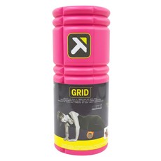 TRIGGERPOINT 按摩滾筒 The Grid Foam Roller 1.0 運動前後舒緩緊繃肌肉 3D立體結構模擬手感按摩 EVA環保材質易清洗, 桃紅色, 1個