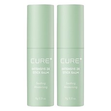 김정문알로에 인텐시브 2x 스틱밤, 9g, 2개