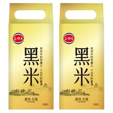 三好米 黑糯糙米, 1.2kg, 2包