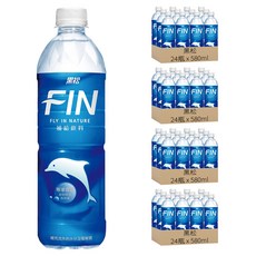 黑松 FIN 補給飲料, 580ml, 96瓶